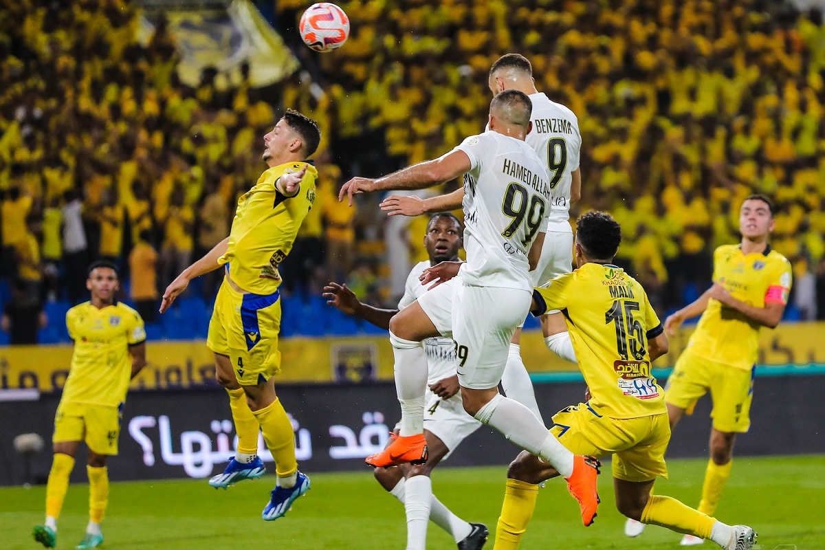 نتیجه بازی الاتحاد و الاتفاق| گلزنی کریم بنزما برای هر دو تیم!