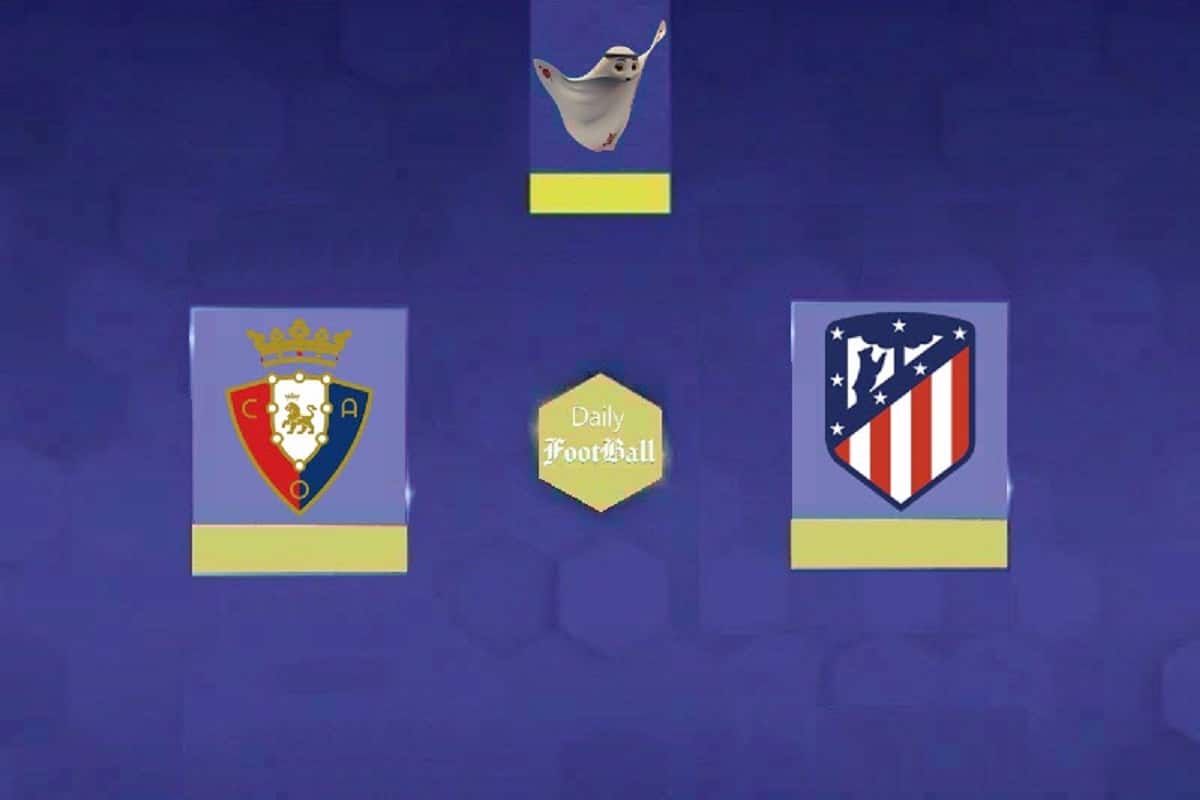 نتیجه بازی اتلتیکو مادرید و اوساسونا| پیروزی اتلتیکومادرید در هفته هفتم لالیگا