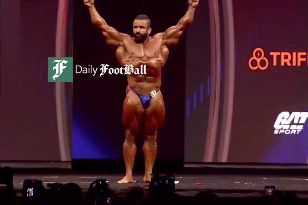 فیلم| عصبانیت شدید و واکنش تند هادی چوپان به نتیجه مسابقات مستر المپیا 2023