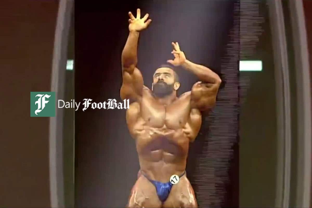 عکس| استارت هادی چوپان برای مستر المپیا 2024