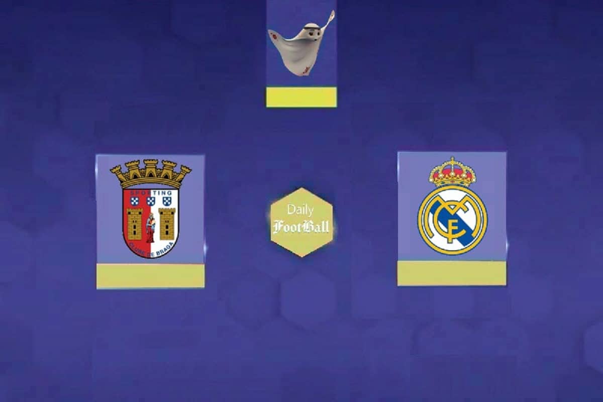 پخش زنده بازی رئال مادرید و براگا امشب چهارشنبه 17 آبان 1402