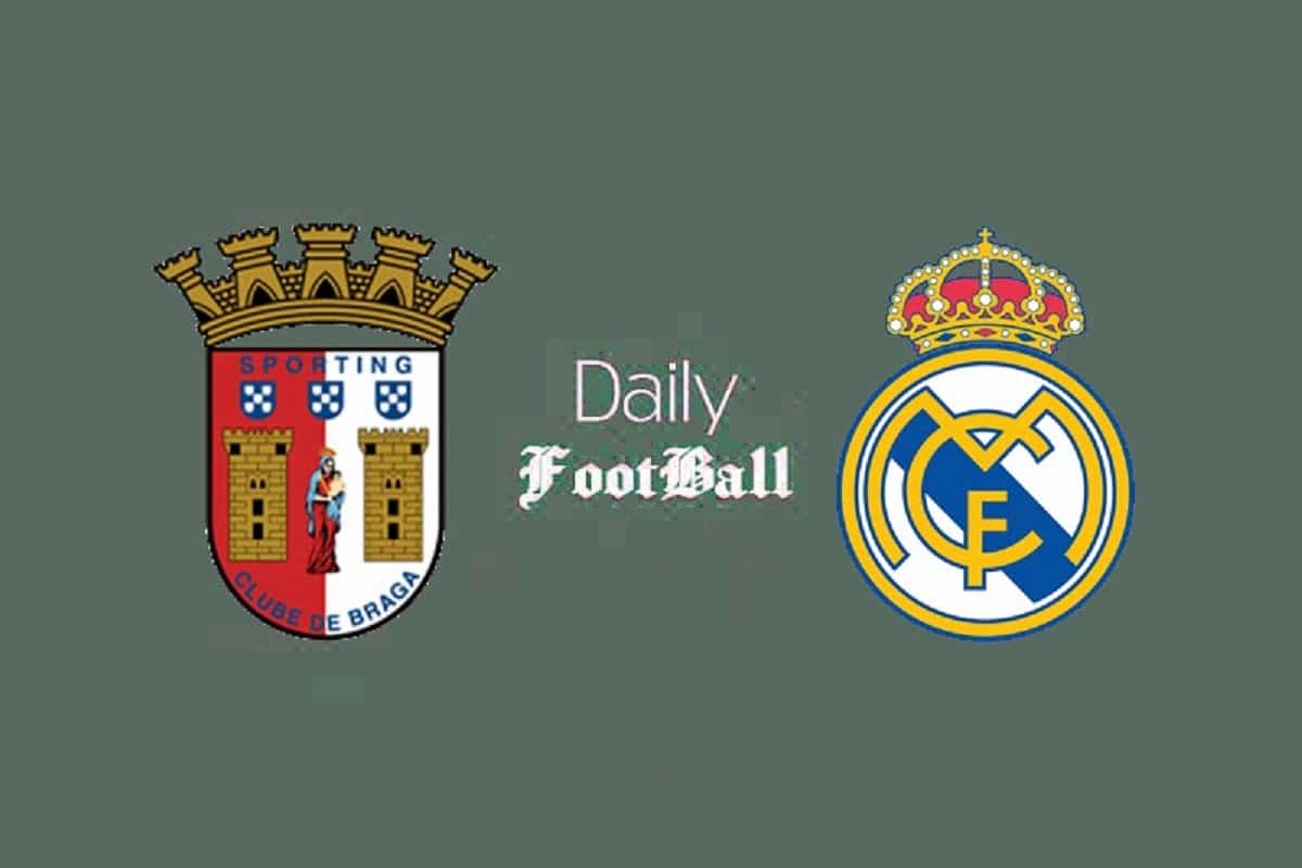 ساعت بازی رئال مادرید و براگا امشب سه شنبه 2 آبان 1402