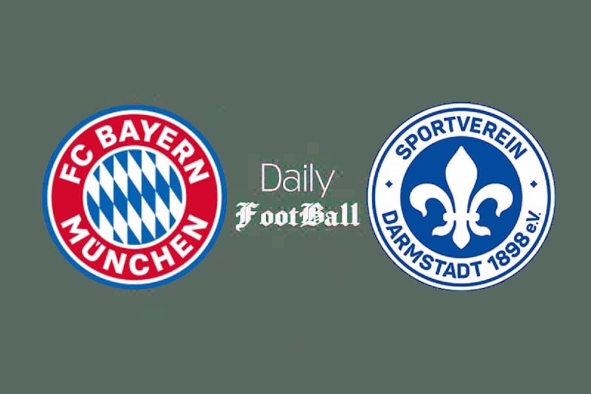 پخش زنده بازی بایرن مونیخ و دارمشتات امشب شنبه 6 آبان 1402