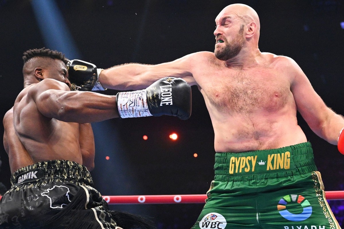 فیلم| مبارزه بوکس تایسون فیوری با فرانسیس انگانو