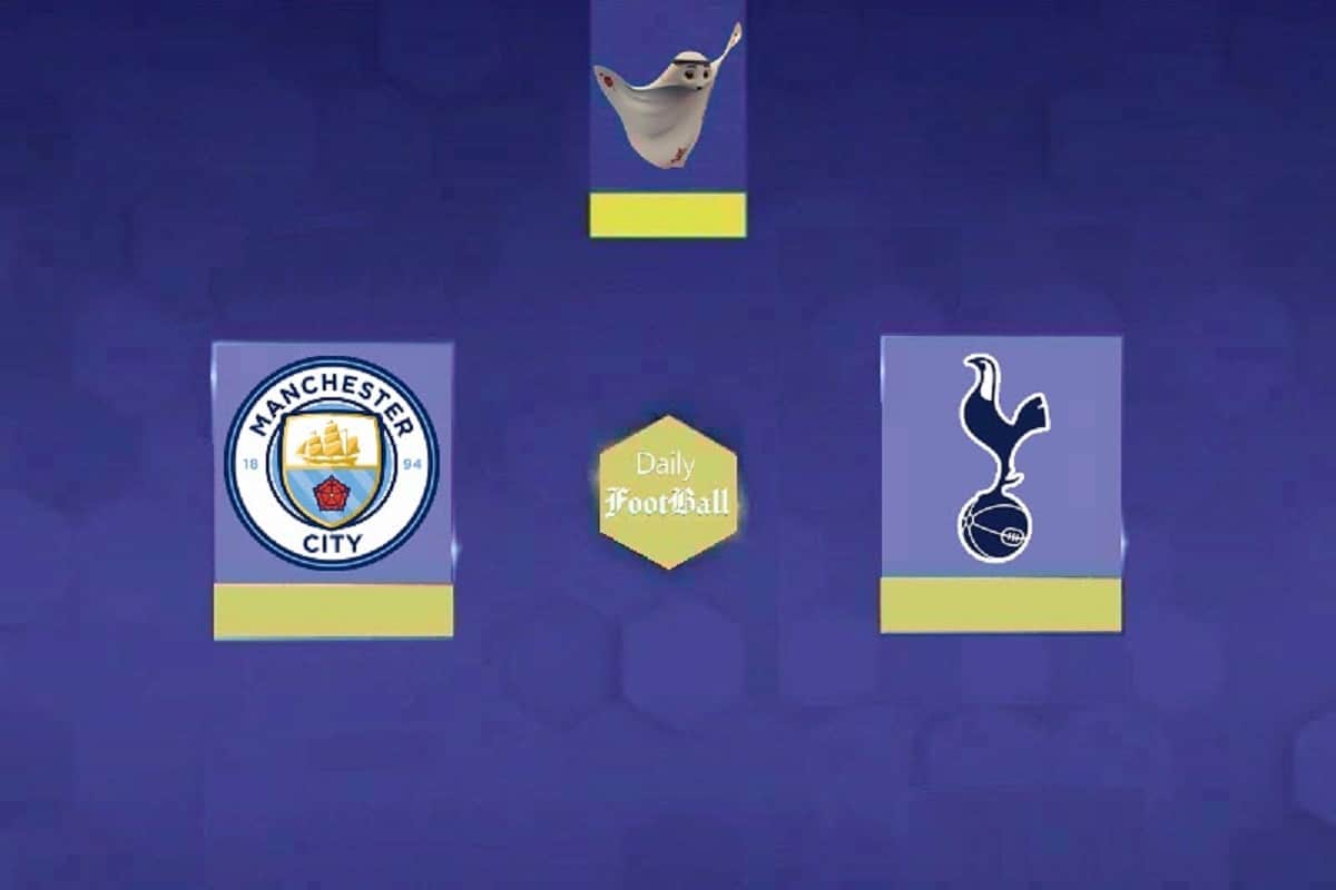 پخش زنده بازی منچسترسیتی و تاتنهام امشب یکشنبه 12 آذر 1402