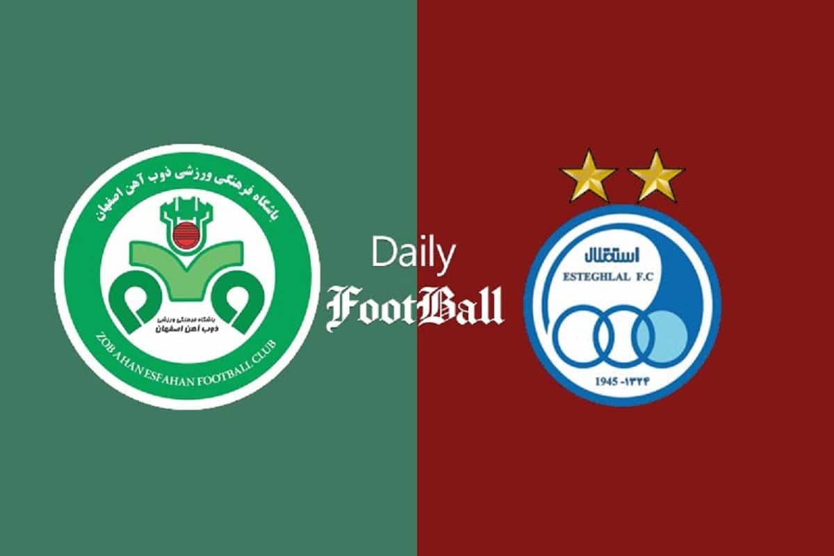 پخش زنده بازی استقلال و ذوب آهن امروز شنبه 4 آذر 1402