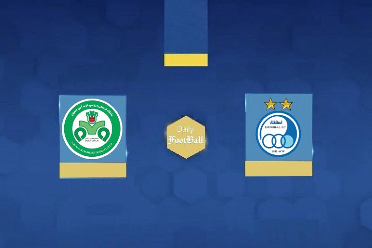 پخش زنده بازی استقلال و ذوب آهن امروز شنبه 4 آذر 1402