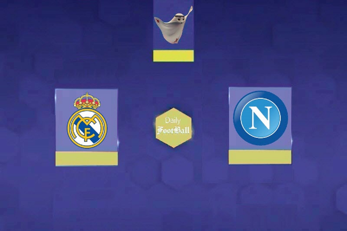 پخش زنده بازی رئال مادرید و ناپولی امشب چهارشنبه 8 آذر 1402