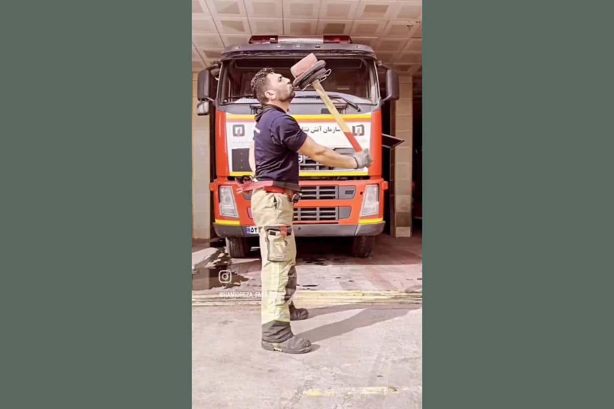 فیلم| عصبانیت شدید حسن آقامیری وسط سخنرانی