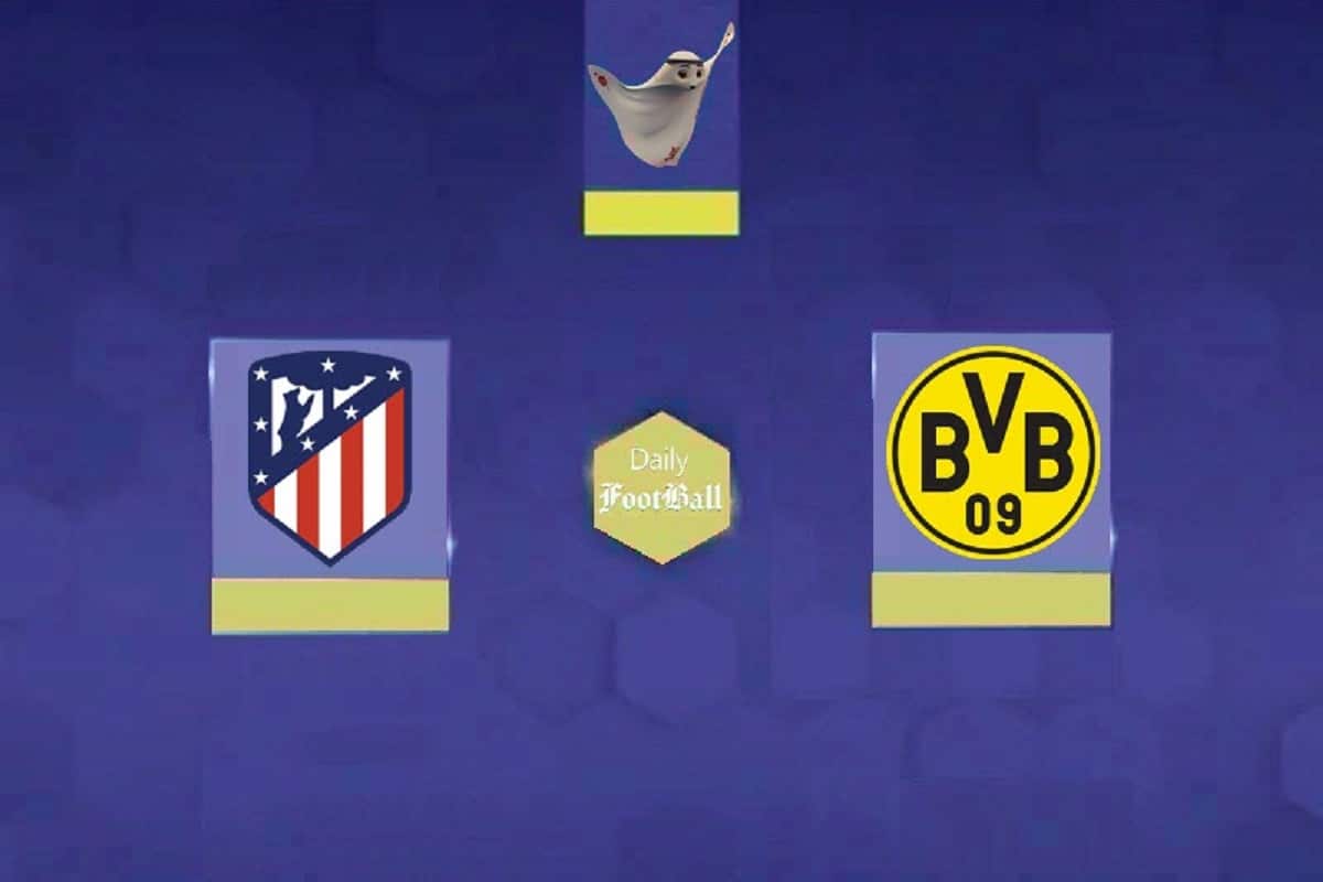پخش زنده بازی اتلتیکو مادرید و دورتموند امشب چهارشنبه 22 فروردین 1403