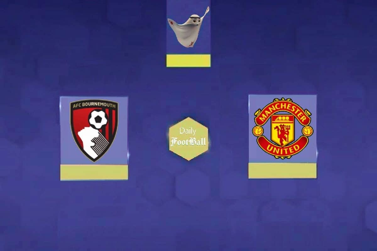 پخش زنده بازی منچستریونایتد و بورنموث امشب شنبه 25 فروردین 1403