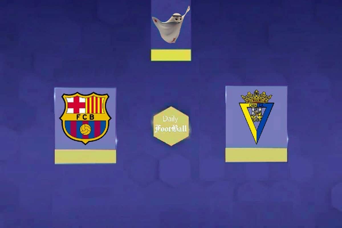 پخش زنده بازی بارسلونا و کادیز امشب شنبه 25 فروردین 1403