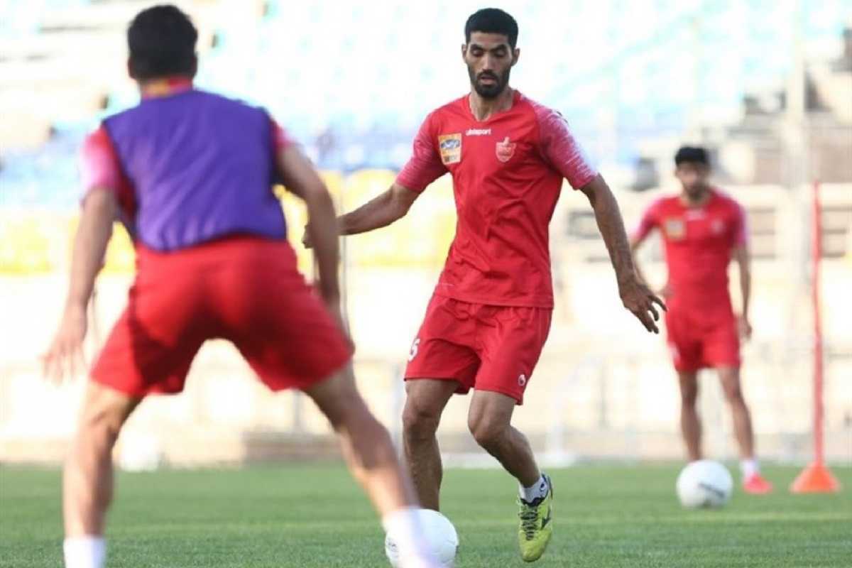 عکس| واکنش بازیکن پرسپولیسی به حمله موشکی سپاه علیه اسرائیل