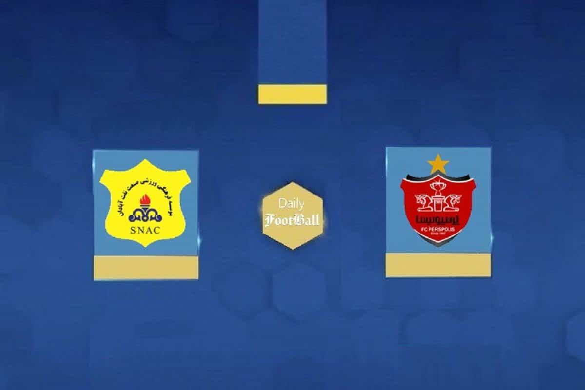 پخش زنده بازی پرسپولیس و صنعت نفت آبادان امشب پنجشنبه 30 فروردین 1403
