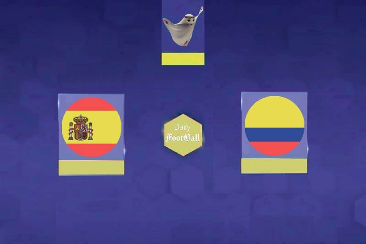 پخش زنده بازی اسپانیا و کلمبیا امشب جمعه 3 فروردین 1403