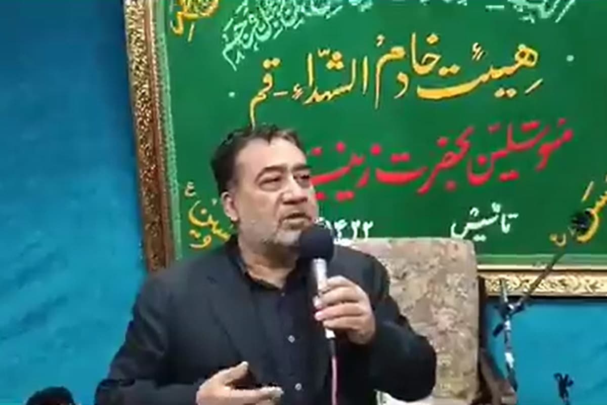 فیلم| نوحه انتقادی مهدی رسولی درباره سکوت سلبریتی ها