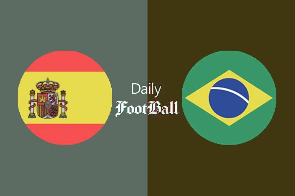 پخش زنده بازی اسپانیا و برزیل امشب سه شنبه 7 فروردین 1403