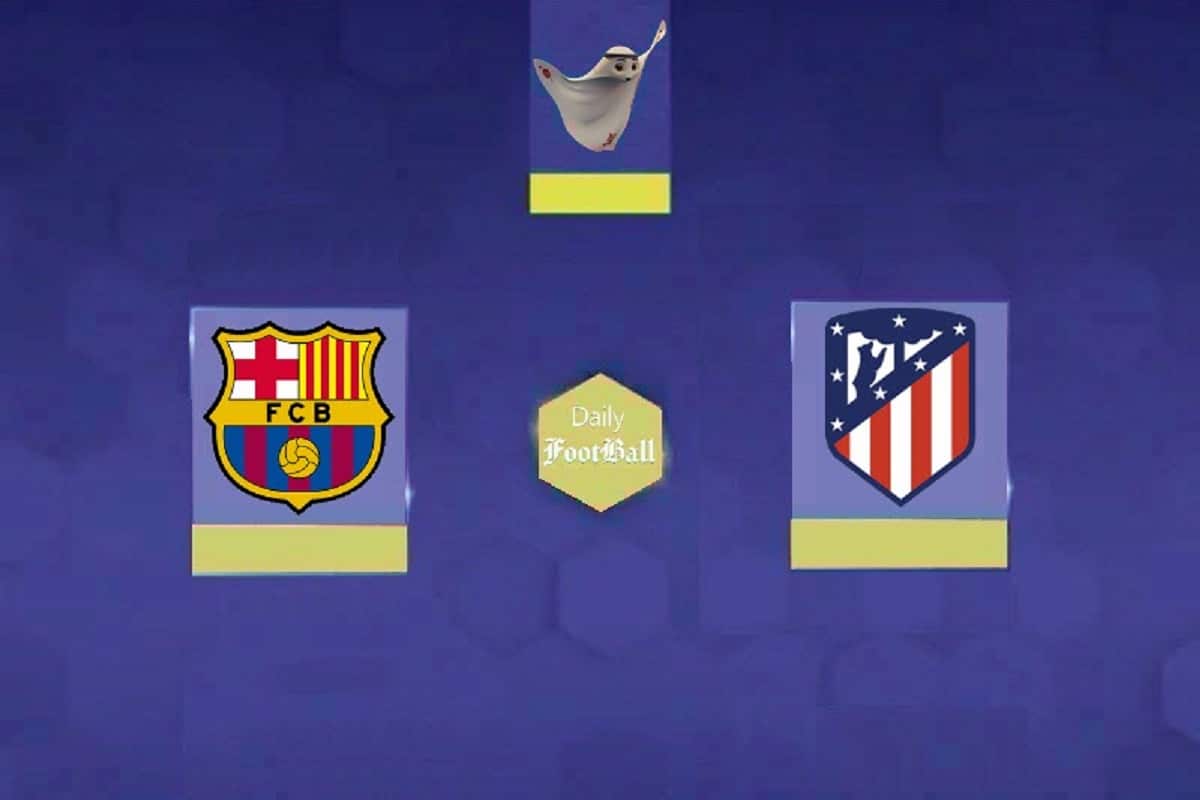 نتیجه بازی بارسلونا و اتلتیکو مادرید در مهمترین دیدار هفته 18 لالیگا