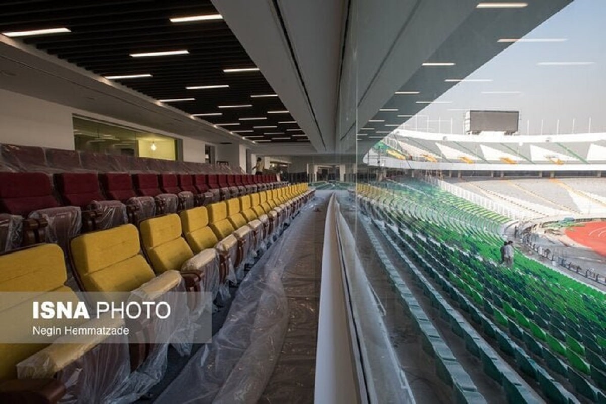 عکس| وضعیت ورزشگاه آزادی در آستانه بازگشایی مجدد