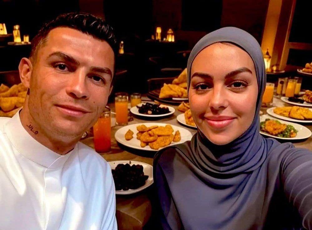 عکس| همسر رونالدو محجبه شد