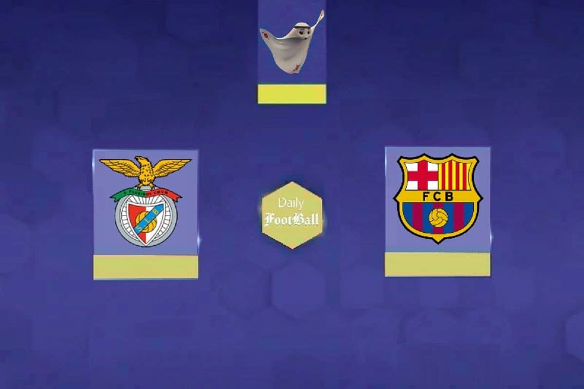 نتیجه بازی رفت بارسلونا و بنفیکا در یک هشتم نهایی لیگ قهرمانان اروپا 2025-2024