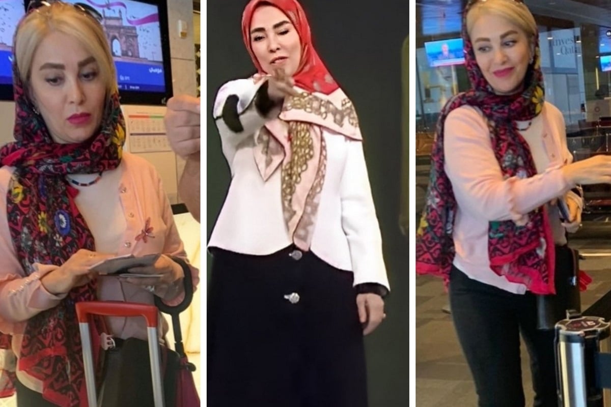 عکس| توهین مجری اخراجی صداوسیما به ژِیلا صادقی