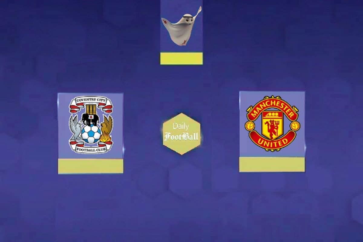 پخش زنده بازی منچستریونایتد و کاونتری سیتی امشب یکشنبه 2 اردیبهشت 1403