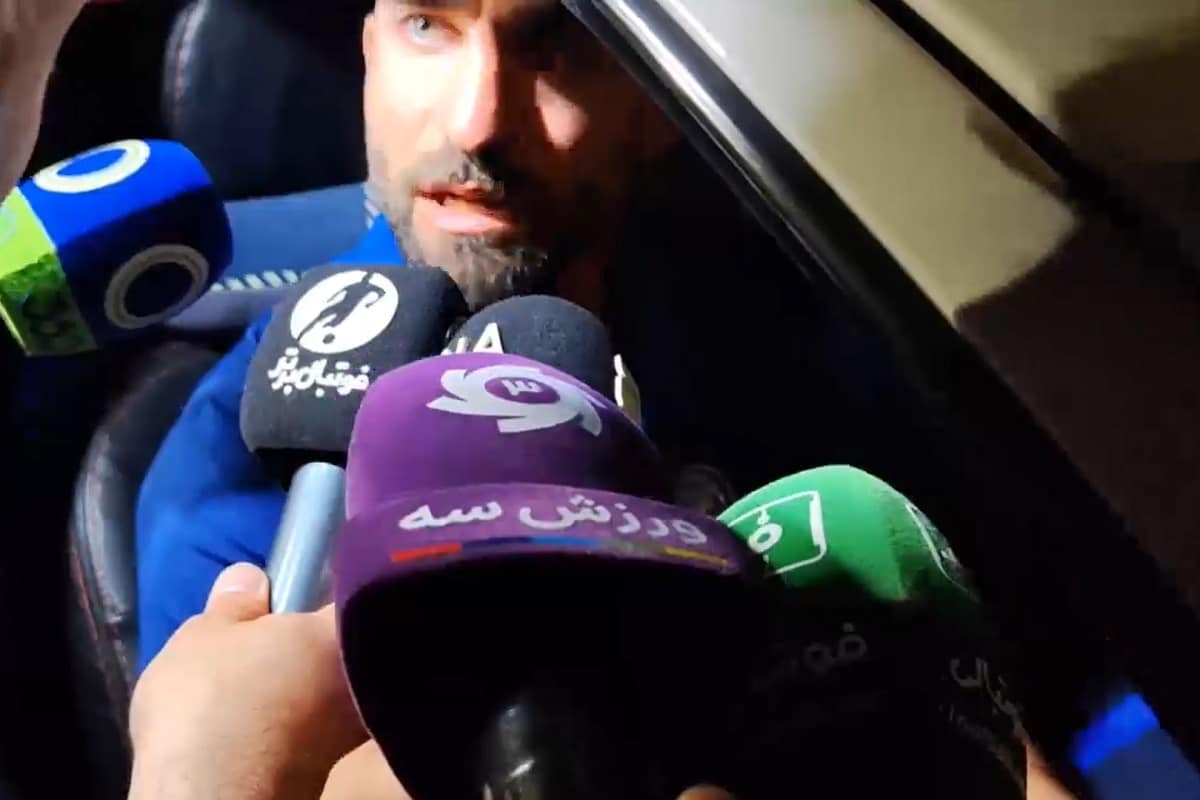 فیلم| واکنش عادل فردوسی پور به گل قهرمانی پرسپولیس