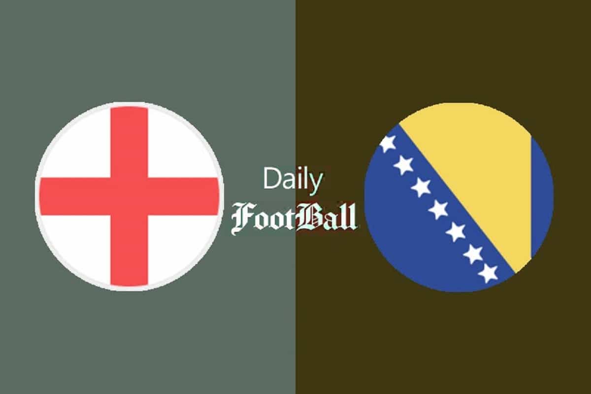 پخش زنده بازی انگلیس و بوسنی امشب دوشنبه 14 خرداد 1403