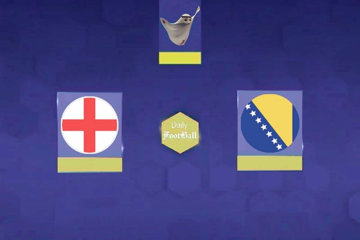 پخش زنده بازی انگلیس و بوسنی امشب دوشنبه 14 خرداد 1403