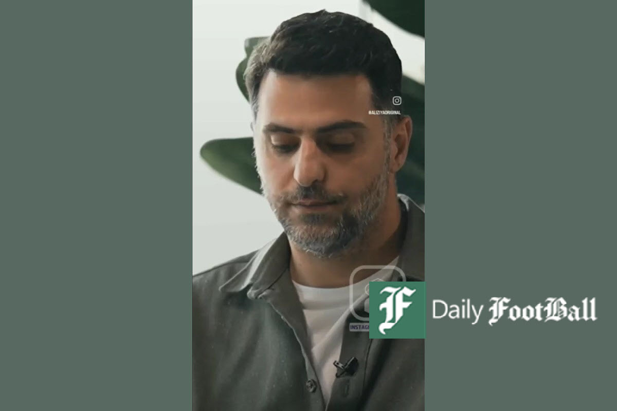 فیلم| عصبانیت و قهر خداداد عزیزی روی آنتن زنده تلویزیون