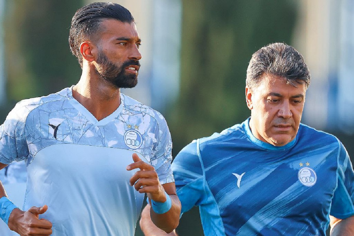 عکس| رامین رضاییان علی کریمی را بایکوت کرد!