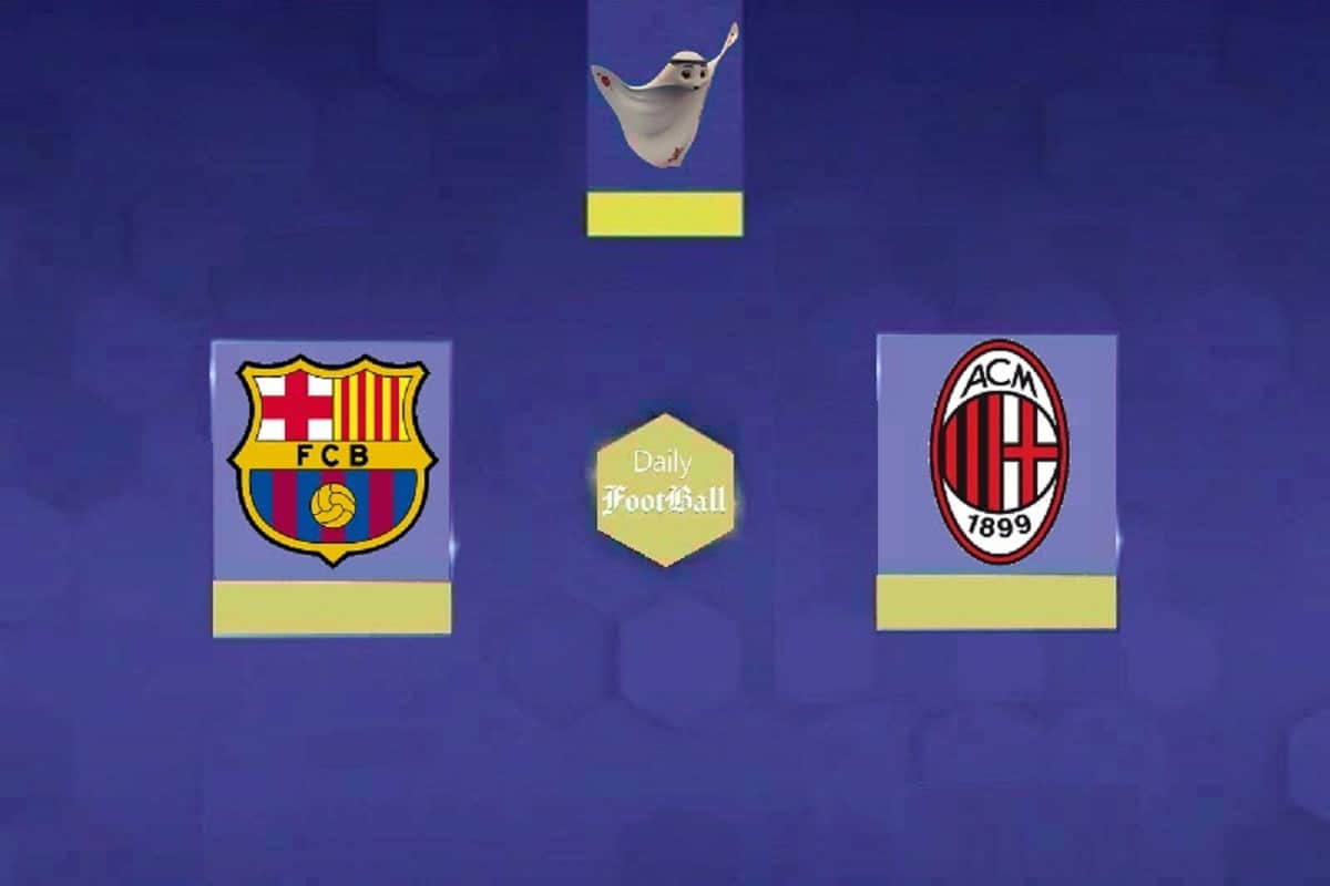 نتیجه بازی دوستانه بارسلونا و میلان امروز چهارشنبه 17 مرداد 1403