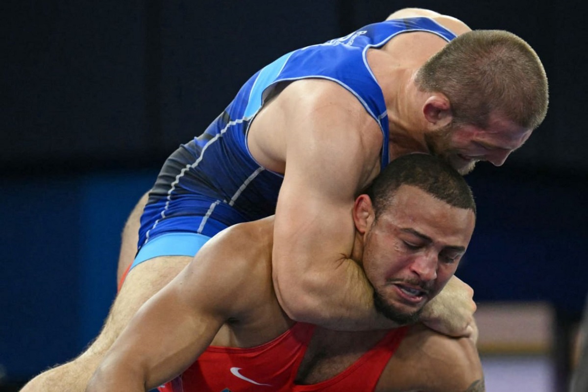 شکست آرون بروکس آمریکایی در المپیک 2024 پاریس