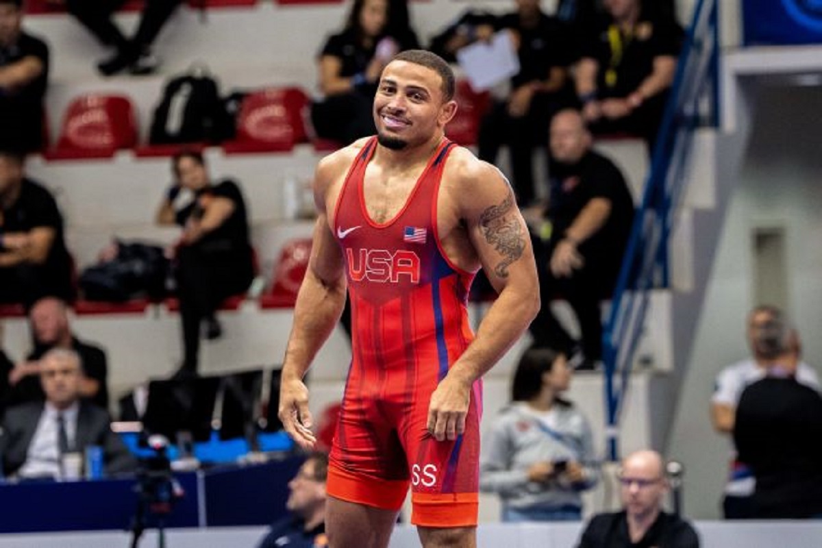 فیلم| مسابقه آرون بروکس و ماگومد رمضانوف بلغارستانی در مسابقات کشتی آزاد المپیک 2024 پاریس