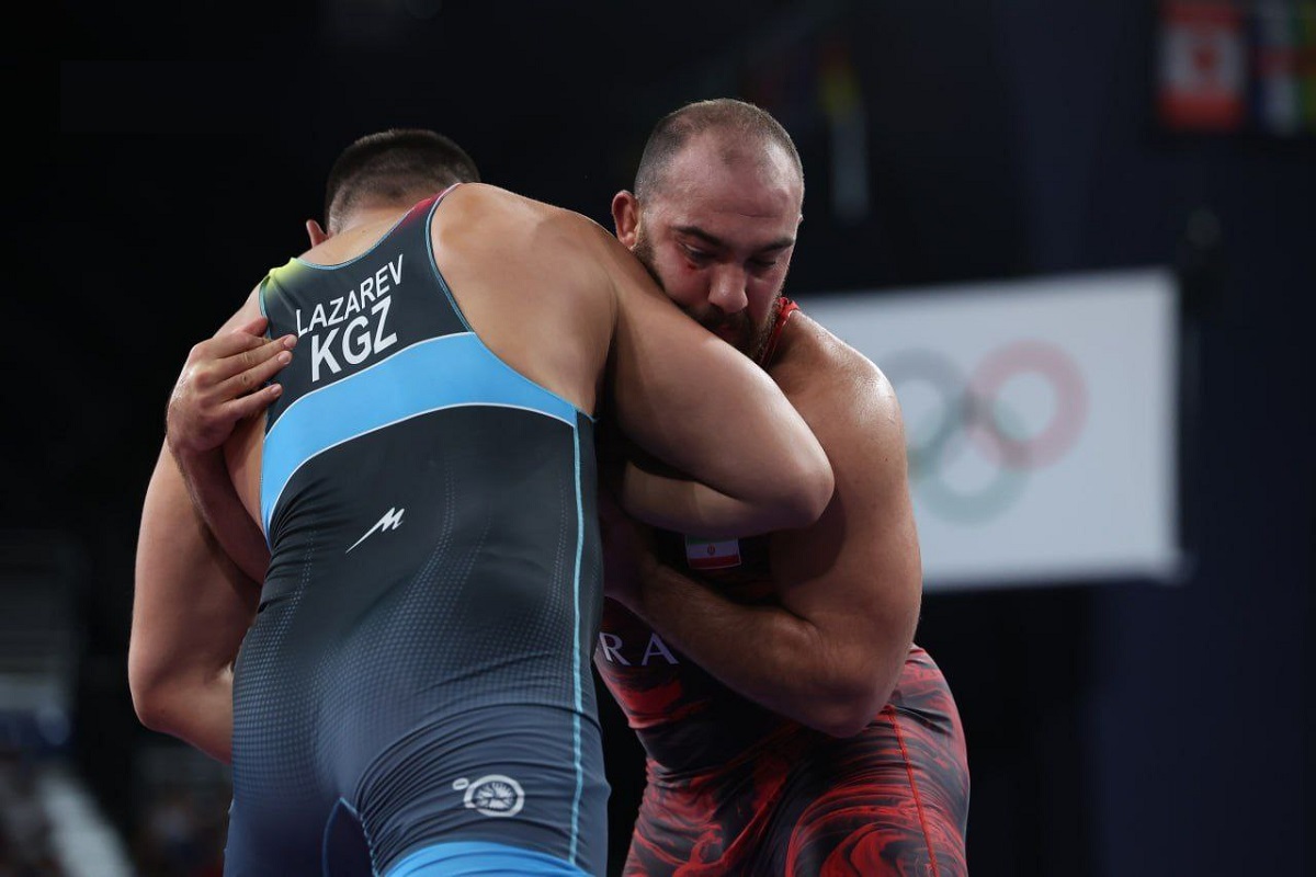 فیلم| مسابقه امیرحسین زارع و گنو پتریاشویلی حریف گرجستانی در فینال مسابقات کشتی آزاد المپیک 2024 پاریس