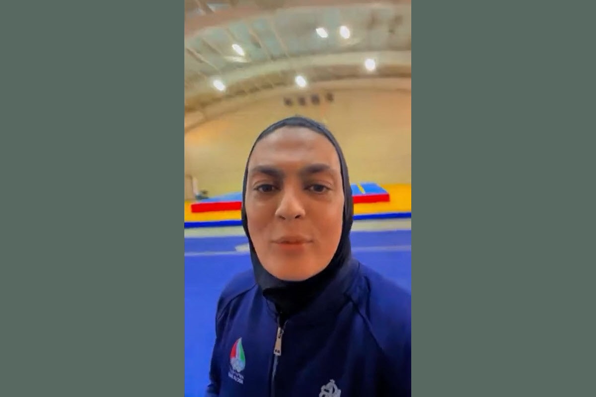 فیلم| واکنش تند مبینا نعمت زاده به کنایه شهربانو منصوریان