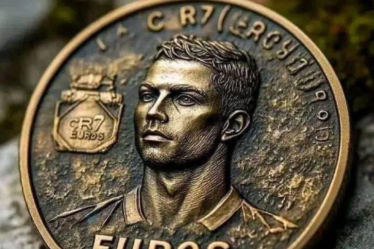 عکس| ضرب سکه رونالدو در پرتغال