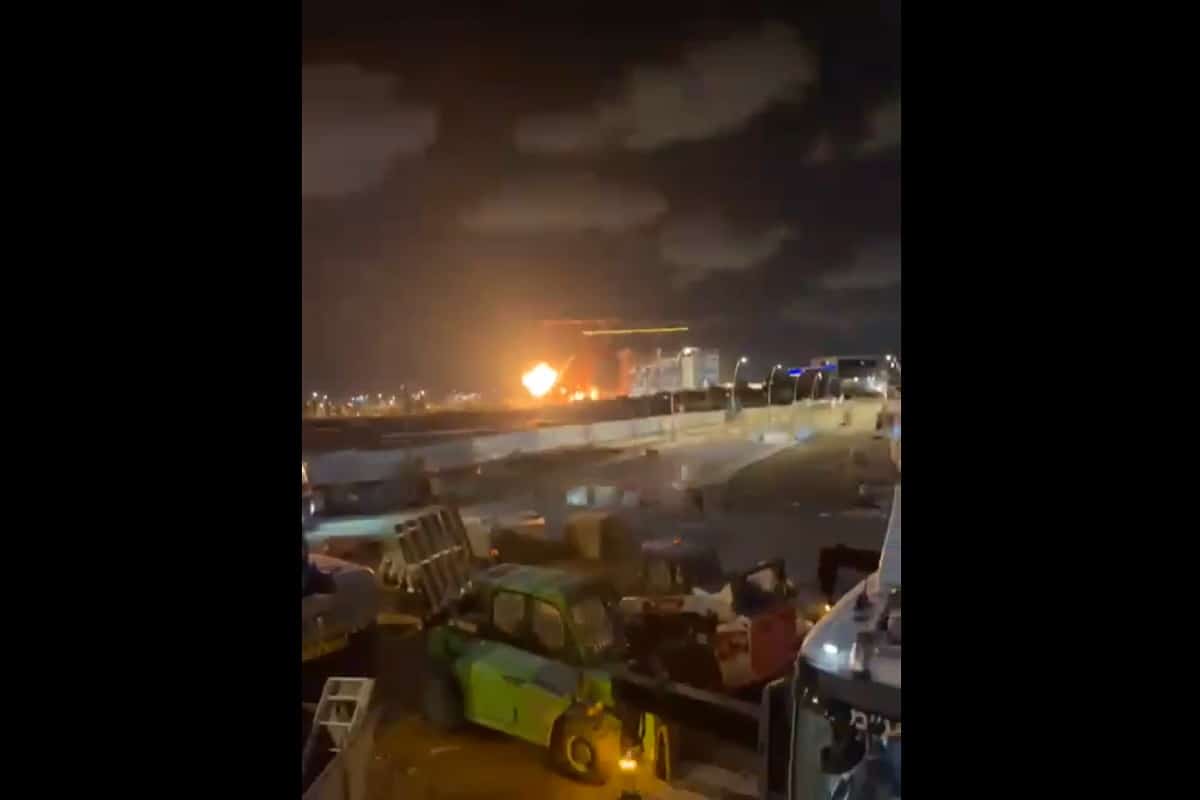 فیلم| لرزش دست نتانیاهو هنگام صحبت درباره حمله موشکی ایران به اسرائیل