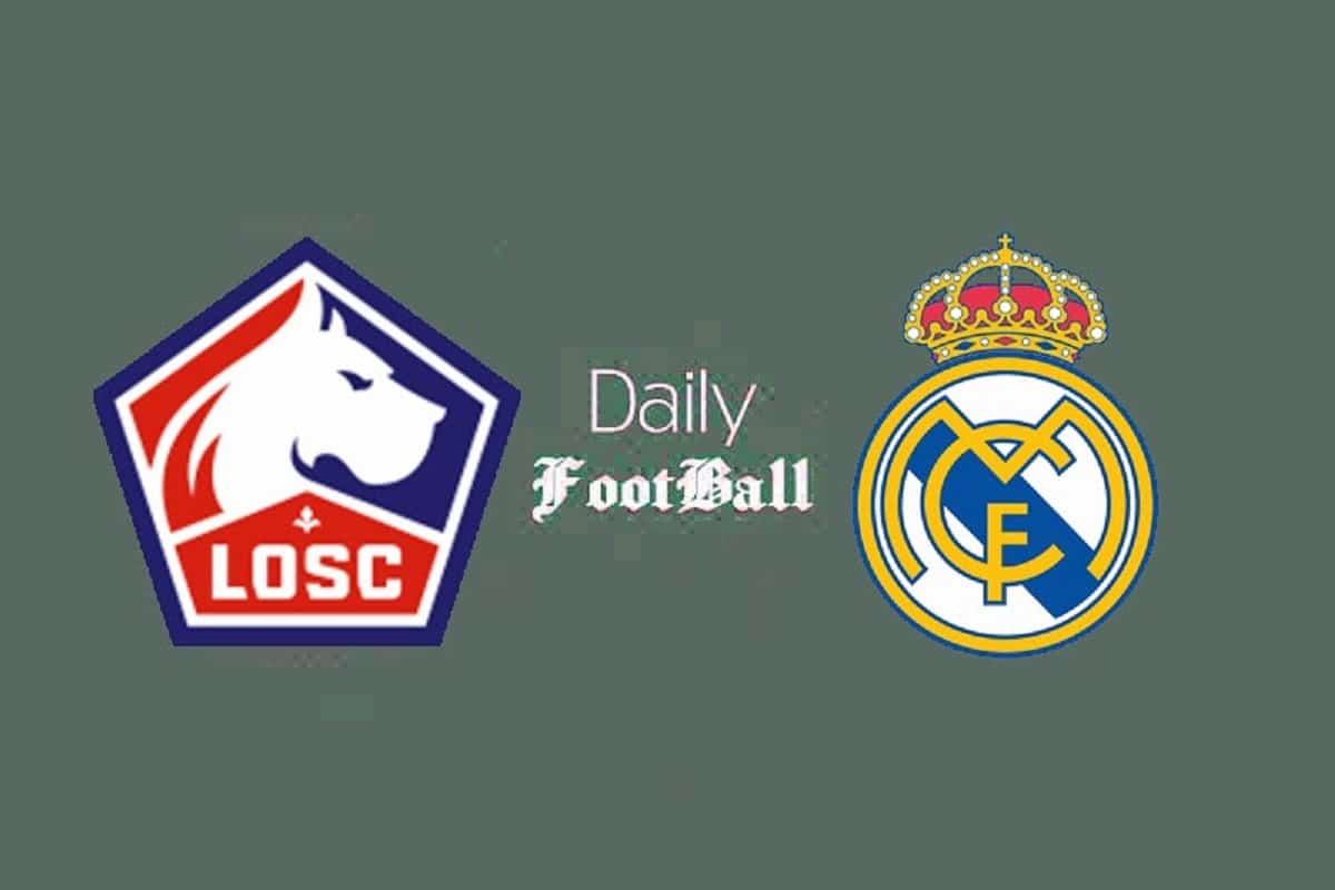 ساعت بازی رئال مادرید و لیل امشب چهارشنبه 11 مهر 1403