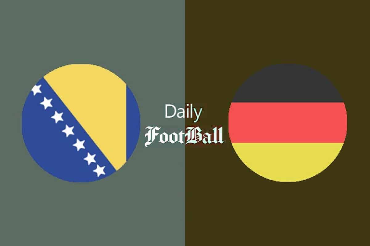 پخش زنده بازی آلمان و بوسنی امشب جمعه 20 مهر 1403