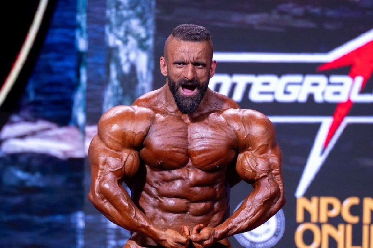 فیلم| طوفان هادی چوپان در سالن مسابقات فینال مستر المپیا 2024