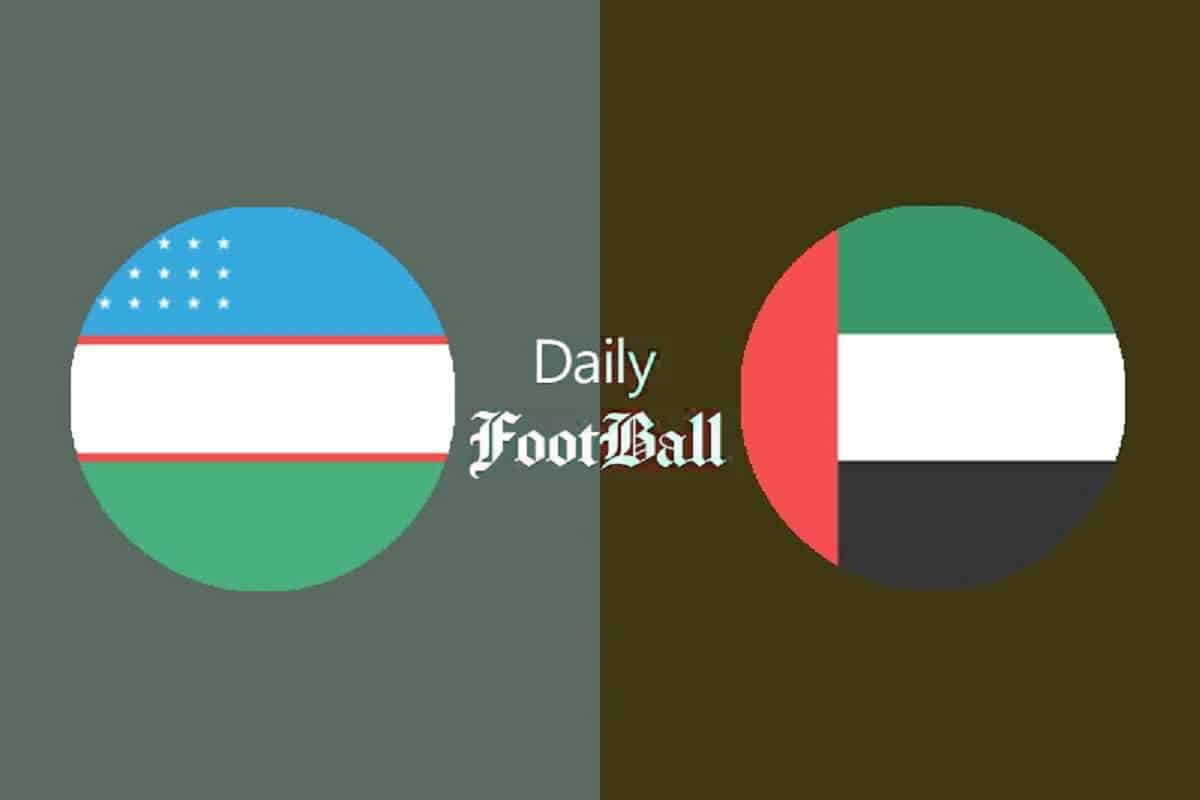 پخش زنده بازی ازبکستان و امارات امروز سه شنبه 24 مهر 1403