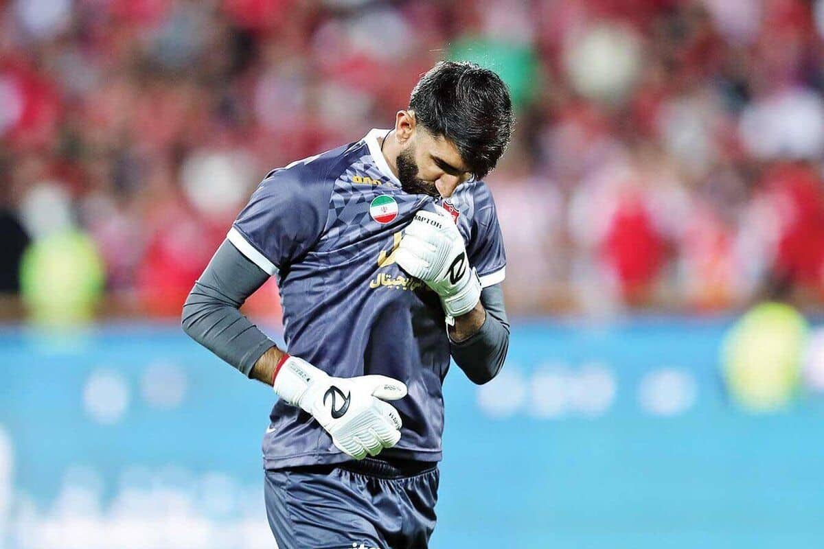 عکس| واکنش جنجالی علیرضا بیرانوند به حکم کمیته انضباطی