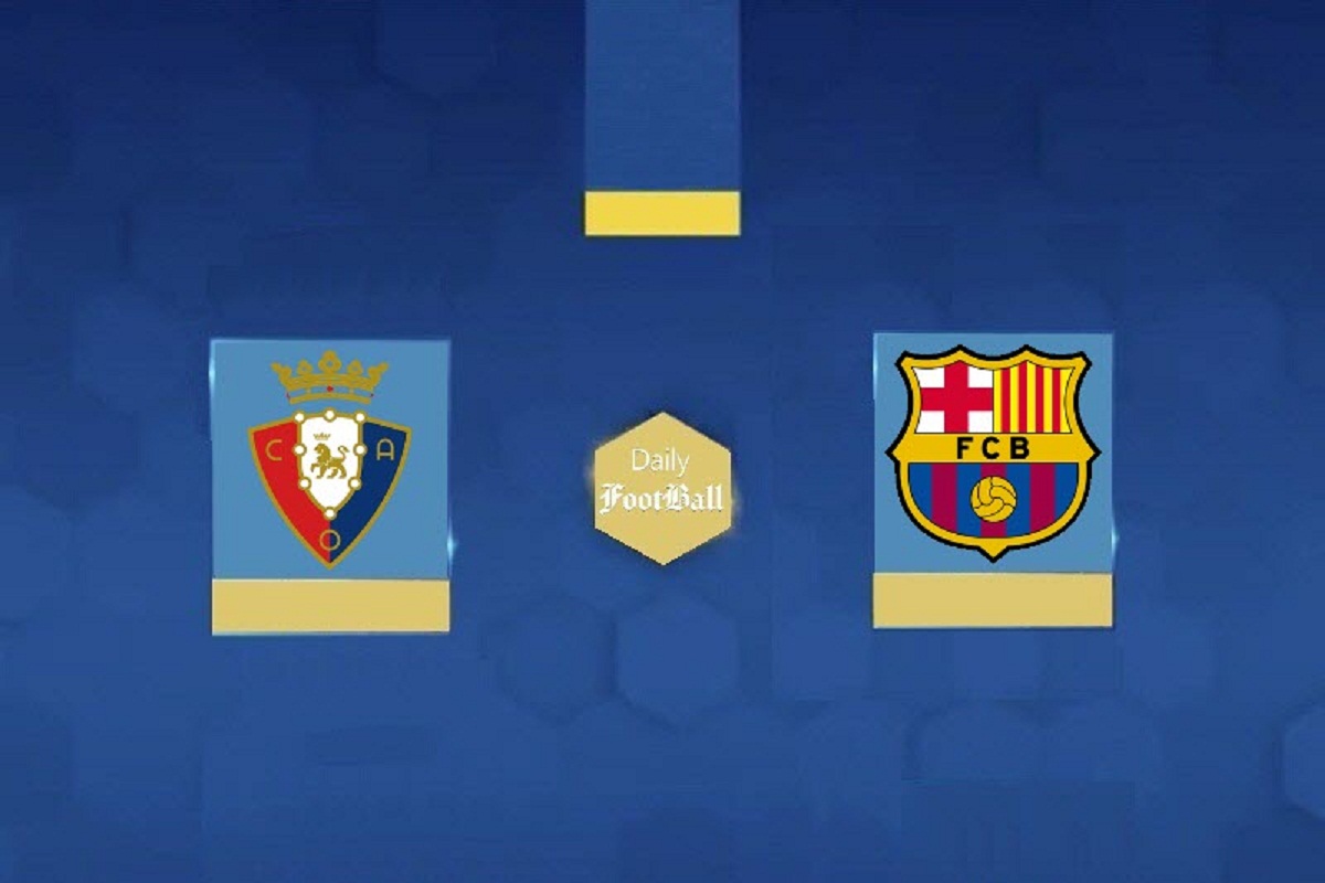 پخش زنده بازی بارسلونا و اوساسونا امشب شنبه 7 مهر 1403