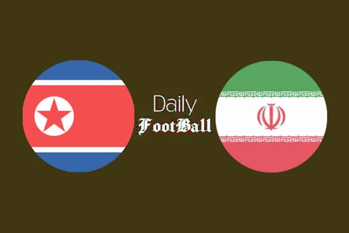 ساعت بازی ایران و کره شمالی امروز پنجشنبه 24 آبان 1403