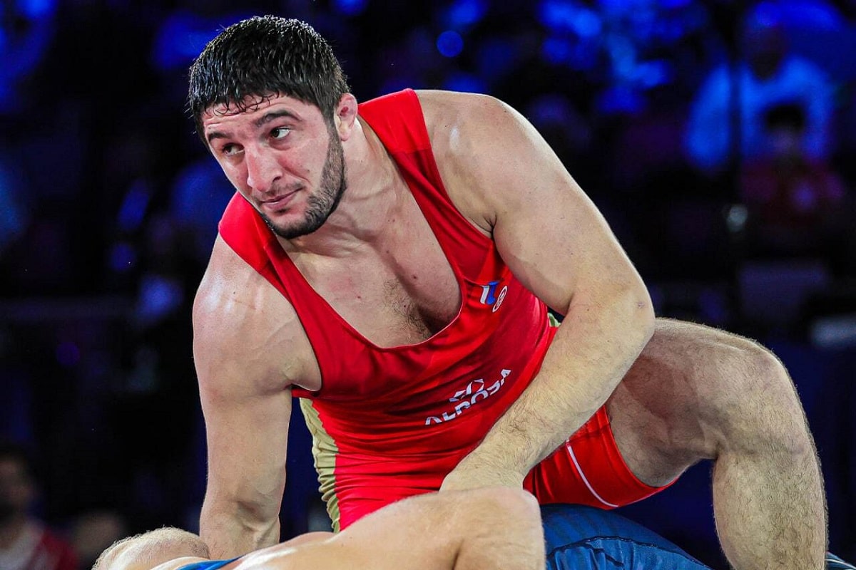 فیلم| بی احترامی حریف ترک به کامران قاسمپور در مسابقات جهانی