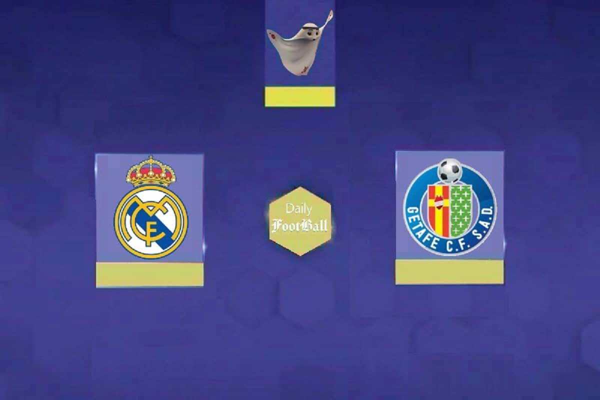 نتیجه بازی رئال مادرید و ختافه در هفته 15 لالیگا