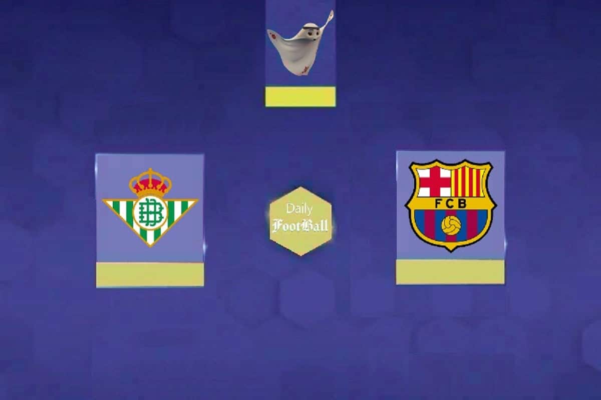 نتیجه بازی بارسلونا و رئال بتیس| توقف خارج از خانه بارسا در هفته 16 لالیگا