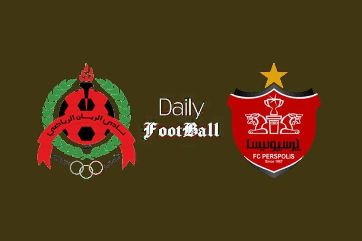 ساعت بازی پرسپولیس و الریان قطر امشب دوشنبه 5 آذر 1403
